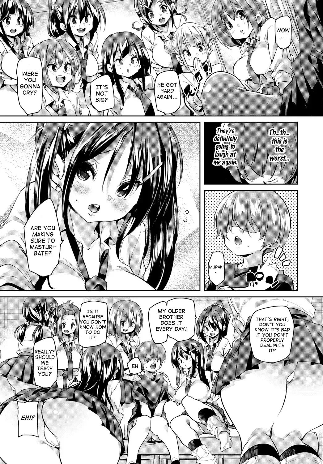 [Marui Maru] Kokugo no Jikan wa Bokki Suru | I Got a Boner in Japanese Class Fhentai - Page 3