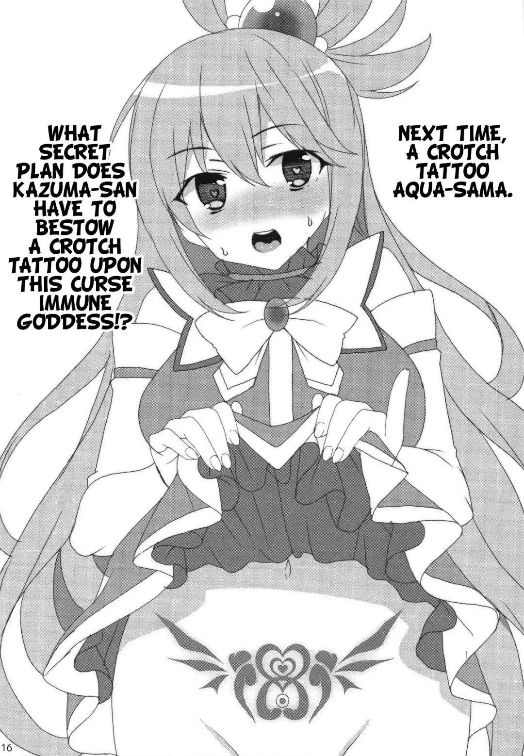 [Tanaka Decilitre] Inmon Megumin - crotch tattoo megmin! Fhentai - Page 15