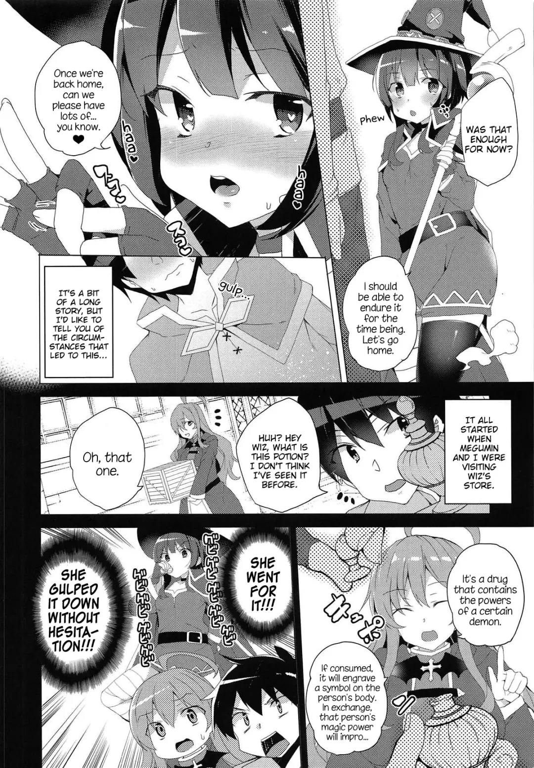 [Tanaka Decilitre] Inmon Megumin - crotch tattoo megmin! Fhentai - Page 7