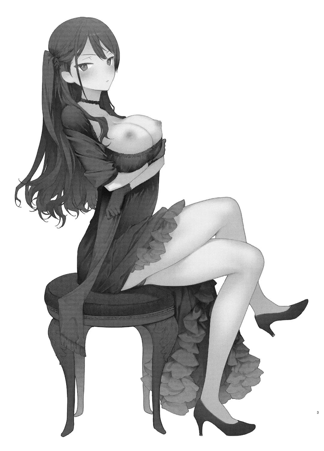 [Mutou Koucha] Takabisha Kyonyuu Ojou-sama to Himitsu no Ecchi Fhentai - Page 3