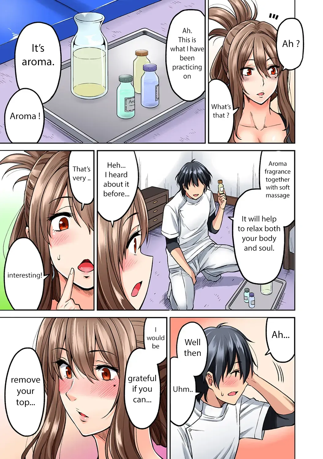 [Shouji Nigou] Hatsujou Munmun Massage! Ch. 1-2 Fhentai - Page 34