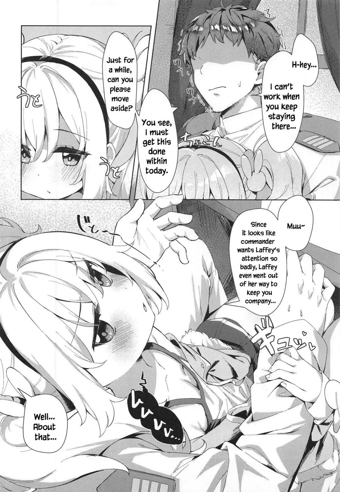 [Tofu - Toufu] Laffey to Shikikan Shitsu de Icha Love H | Laffey and Commander Flirt and Have Sex In Their Room Fhentai.net - Page 3