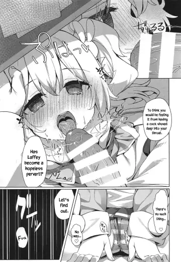 [Tofu - Toufu] Laffey to Shikikan Shitsu de Icha Love H | Laffey and Commander Flirt and Have Sex In Their Room Fhentai.net - Page 10