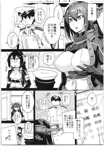 [Bosshi] Shimakaze-chan to Teitoku no Ookina... 2 Fhentai - Page 4