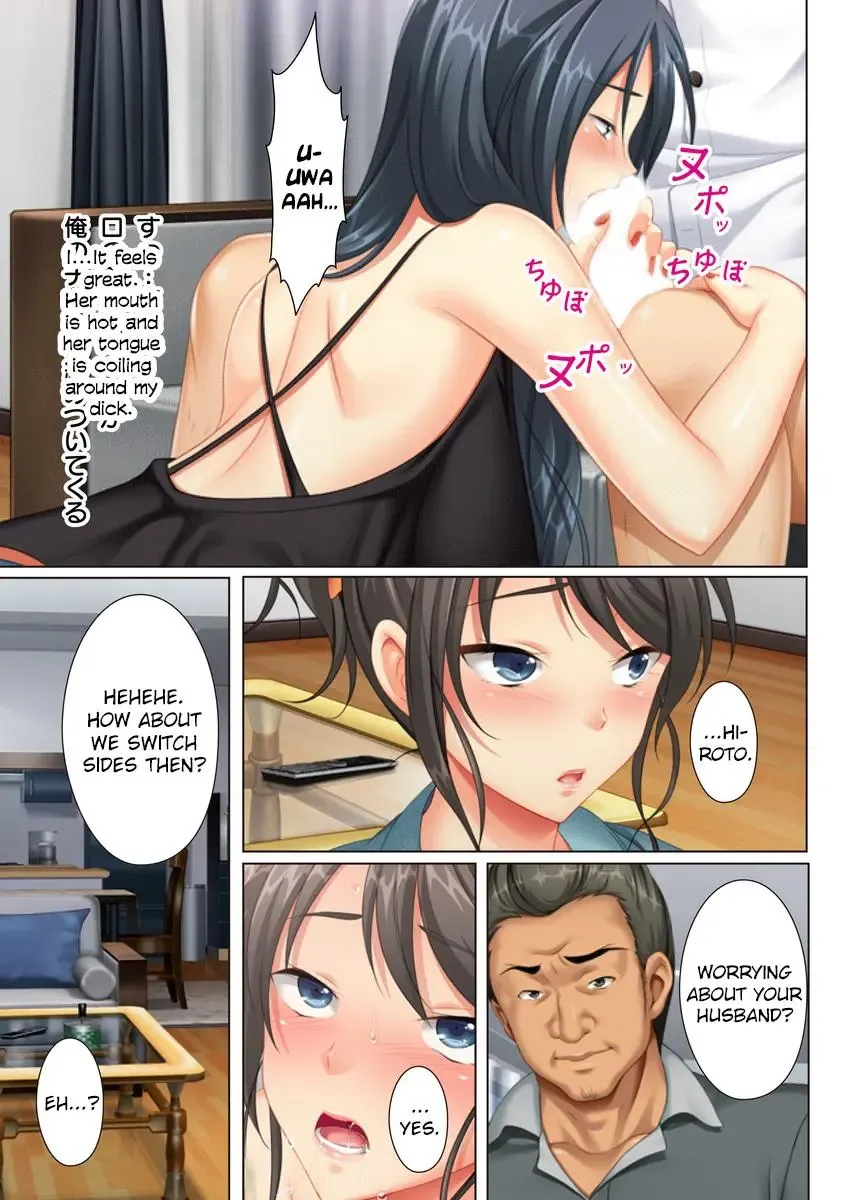 [Un Equals Shokutarou] Kabe no Mukou no Tsuma no Koe ~Ai suru Tsuma no Karada wa mou, Tonari no Danna wo Wasure rare nai~ Fhentai.net - Page 37