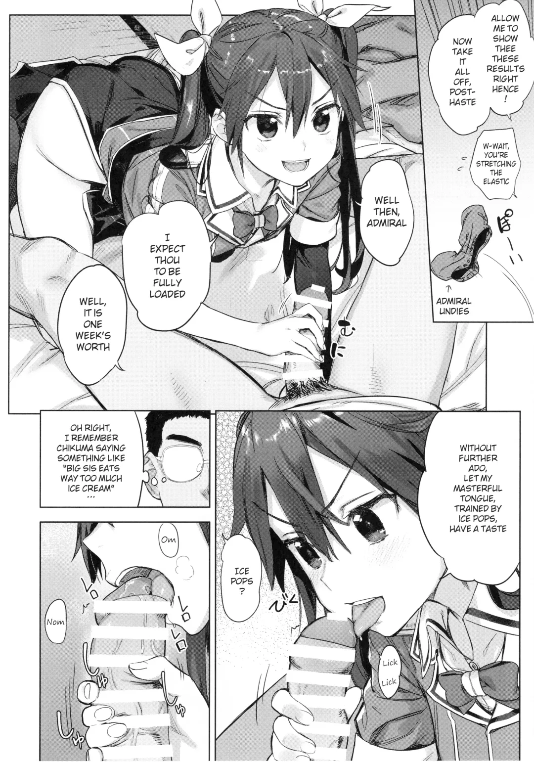 [Kawakami Rokkaku - Takanashi Rei] Teitoku Wagahai to Yasen de Jissen ja | Hey Admiral! Practice night battles with me! Fhentai - Page 3