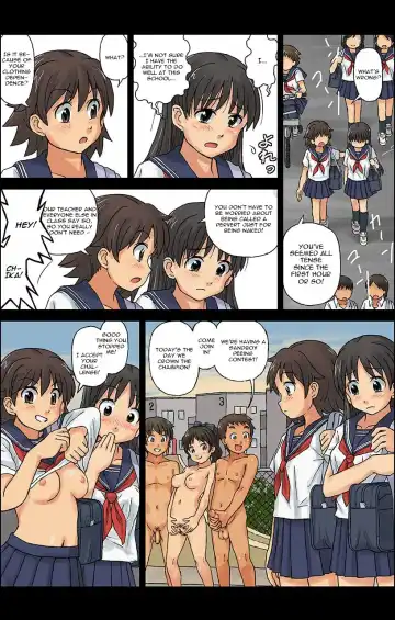 [Kasuga - Shin] Hadakanbo Kyouiku - JK mo Oppai Marudashi!? Sukoyaka Zenra Jugyou 1 | Hadakanbo Education - Schoolgirls' Breasts are Exposed!? Naked Health Lesson 1 (decensored) Fhentai.net - Page 10