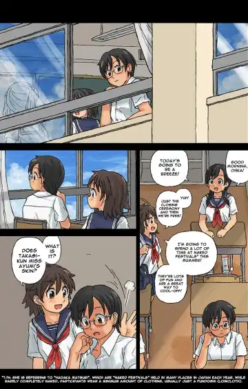 [Kasuga] Hadakanbo Kyouiku - JK mo Oppai Marudashi!? Sukoyaka Zenra Jugyou 2 | Hadakanbo Education - Schoolgirls' Breasts are Exposed!? Naked Health Lesson 2 (decensored) Fhentai - Page 15