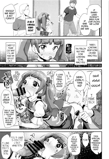 [Maeshima Ryou] Warui Otoko ni Kimeseku Chuudoku ni Sarete Mama ni Naru Emiru-chan Fhentai - Page 12