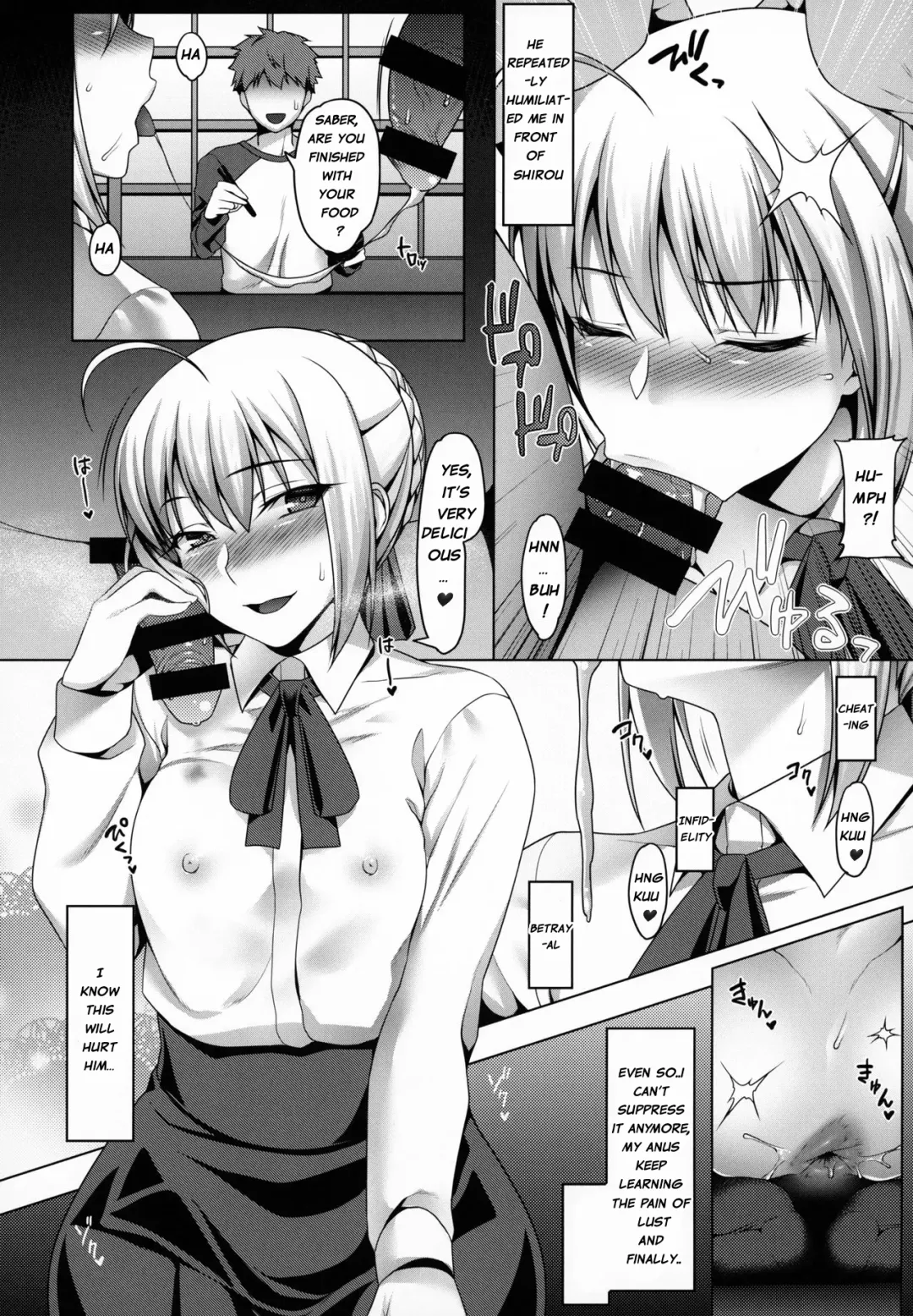 [Namidame] Emiya-ke Futei Koukou Ryouiki Ni ~Kishiou Arturia Pendragon no Baai~ Fhentai - Page 9