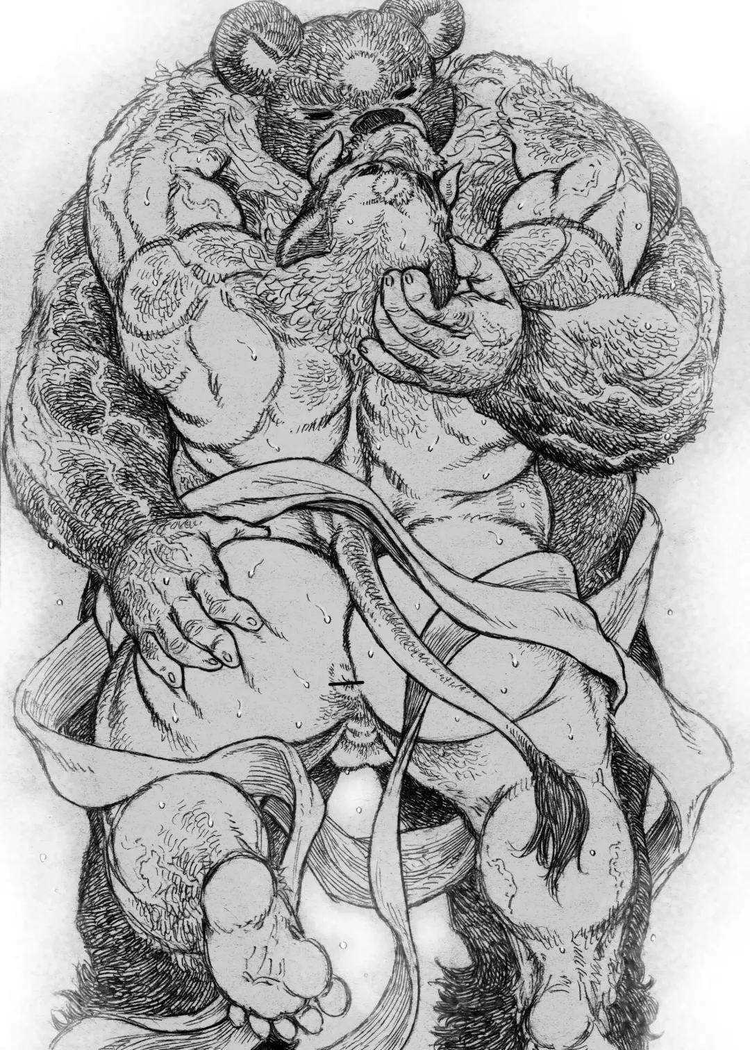 Yama Inoshishi Umi Higuma Ouse Ousei Kashikiri Sumo Fhentai - Page 14