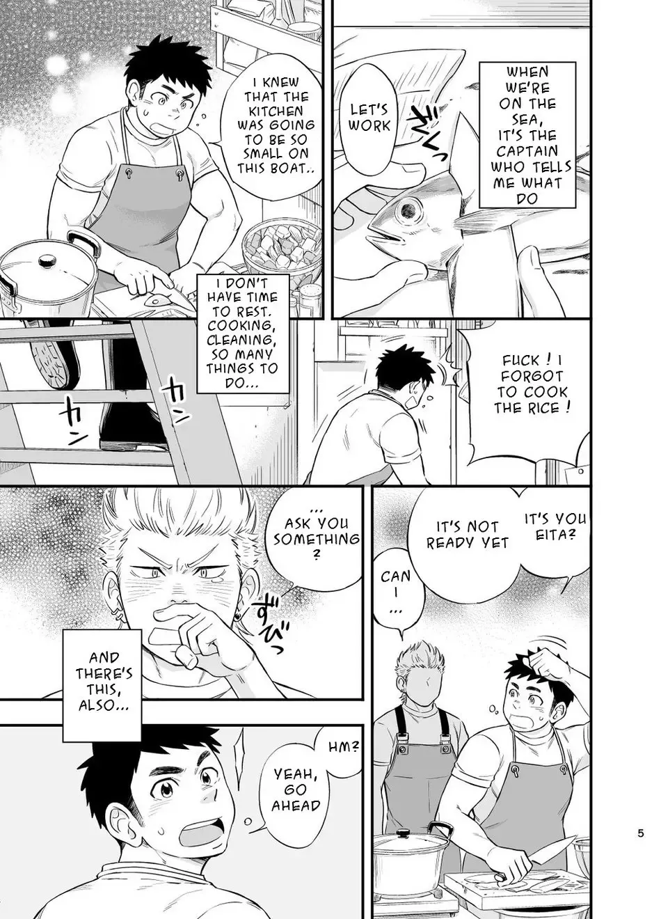 [Draw2] Umi no Otoko | The Man of the Sea (decensored) Fhentai - Page 6