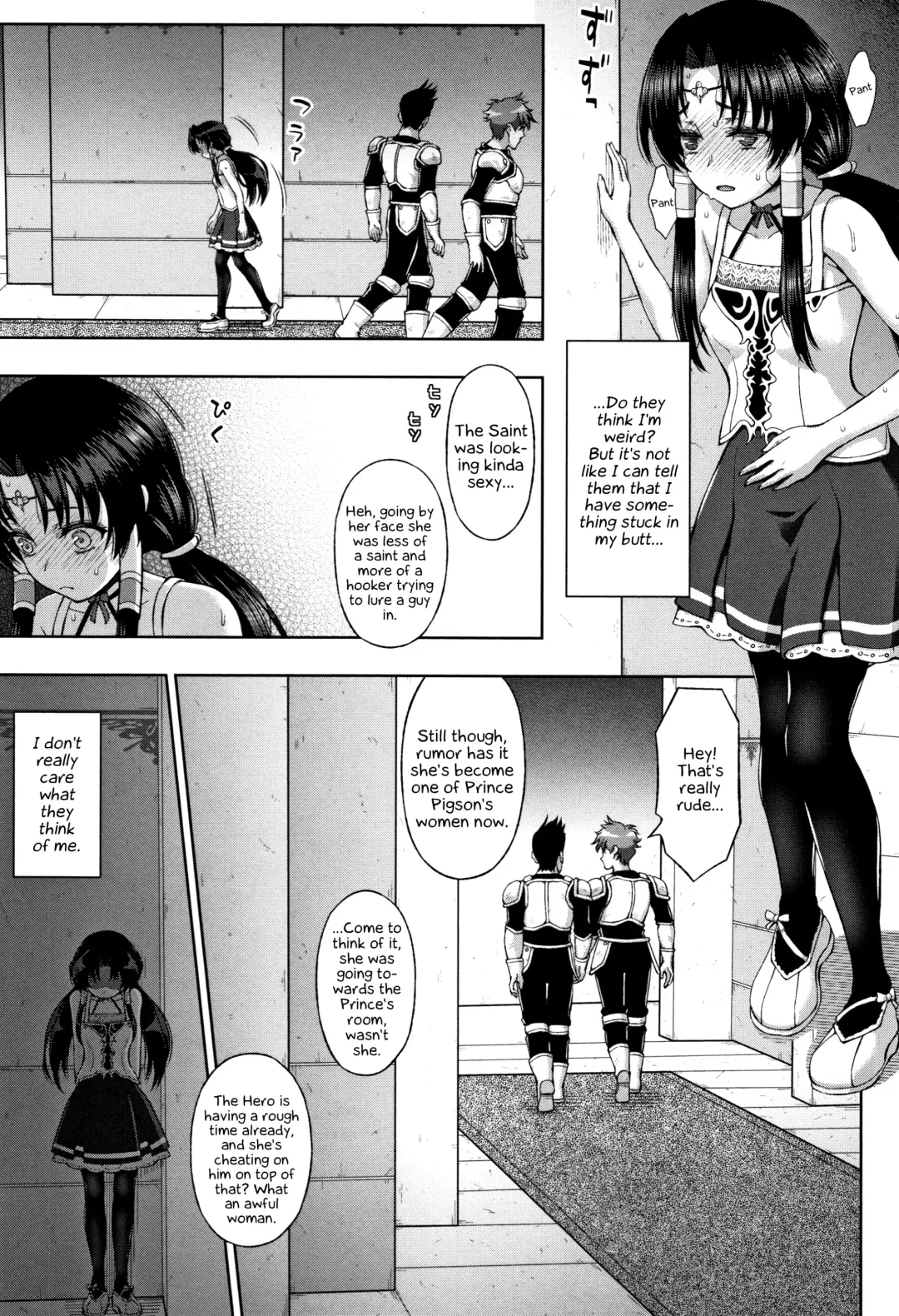 [Chaccu] Seijo no Kenshin | The Saint's Devotion Ch. 4 Fhentai - Page 13