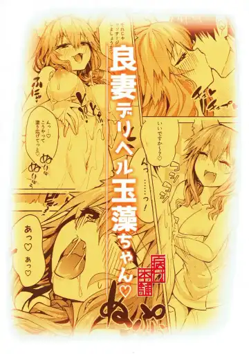 [Wise Speak] Ryousai DeliHeal Tamamo-chan Fhentai - Page 18