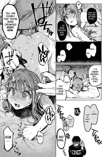 [Tarazoo] Oji-san to. ~Watanabe Marin no Baai~ | With an Old Guy. ~The Case of Watanabe Marin~ Fhentai - Page 24