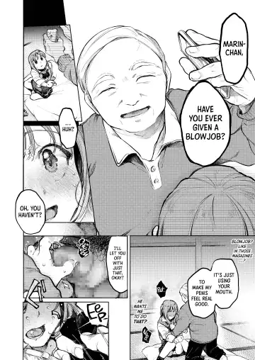 [Tarazoo] Oji-san to. ~Watanabe Marin no Baai~ | With an Old Guy. ~The Case of Watanabe Marin~ Fhentai - Page 7