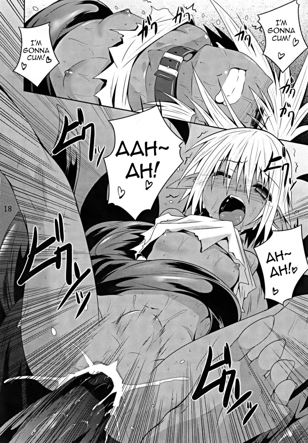 [Fumihiro] DARK ELF BREAKING Fhentai - Page 17