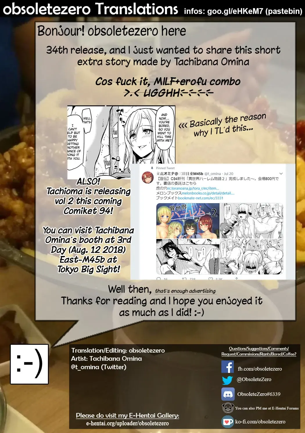 [Tachibana Omina] Isekai Harem Monogatari - Tales of Harem Vol. 1.5｜Tales of a Harem from Another World Vol. 1.5 Fhentai - Page 9