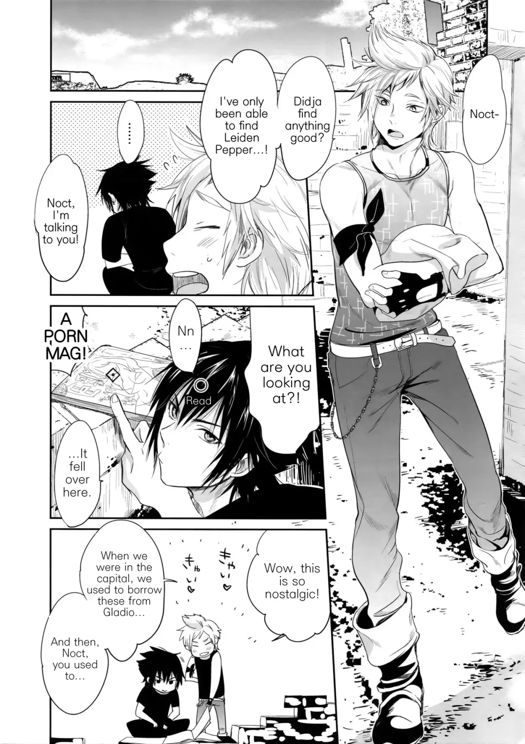 [Inufuro] Nanda, Tada no Erobon ka. | Oh, It's Just Your Average Porn Mag. Fhentai - Page 4
