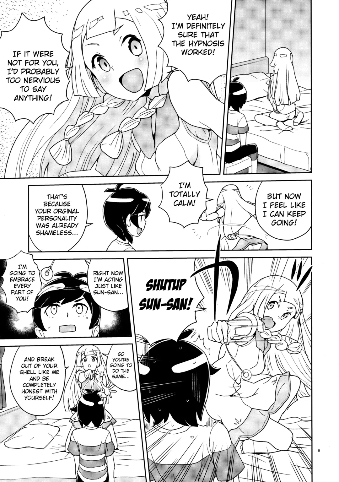 [Heriyama] Lillie to Sun no Saimin Daisakusen - Lillie and Sun's Hypnotized Campaign (decensored) Fhentai.net - Page 9