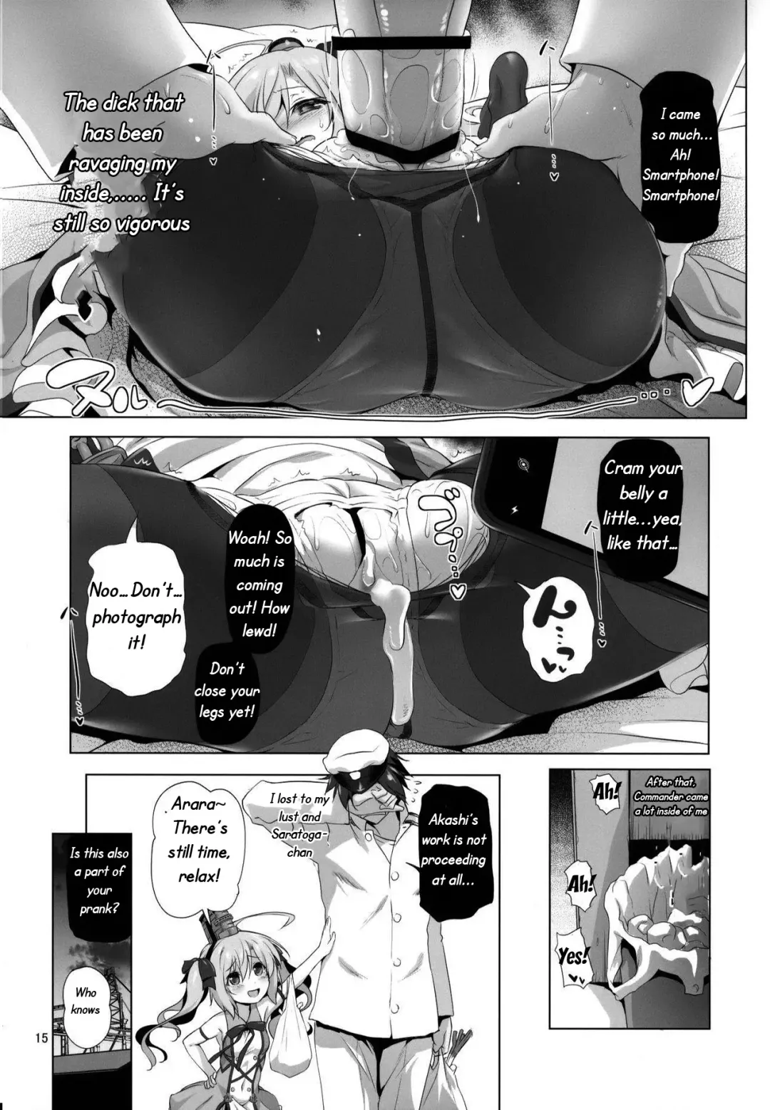 [Akazawa Red] Saratoga-chan no Itazura Daisenryaku!? Fhentai.net - Page 15