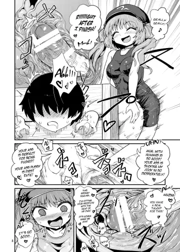 [Magifuro Konnyaku] Futanari Nitori-chan no Shirikodama Daisakusen | Futanari Nitori-chan's Big Shirikodama Operation! Fhentai.net - Page 8