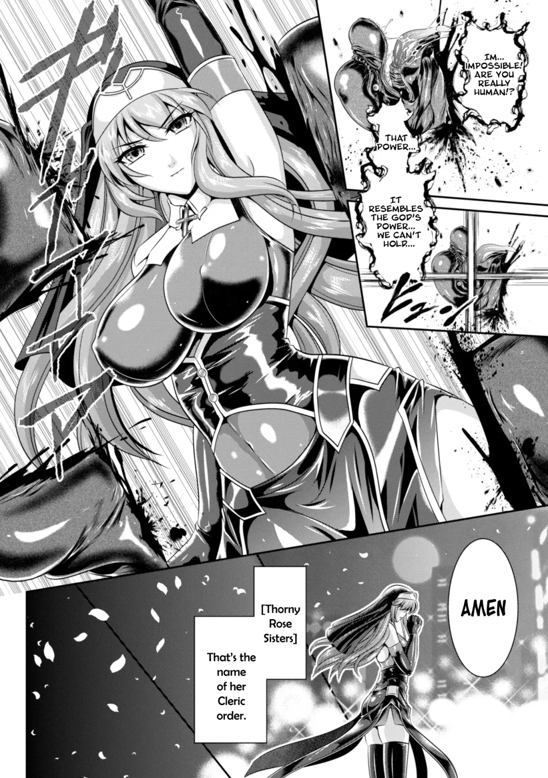 [Kusunoki Rin - Rindou] Nengoku no Liese Inzai no Shukumei | Liese's destiny: Punishment Of Lust On The Slime Prison Ch. 1-4 Fhentai.net - Page 11