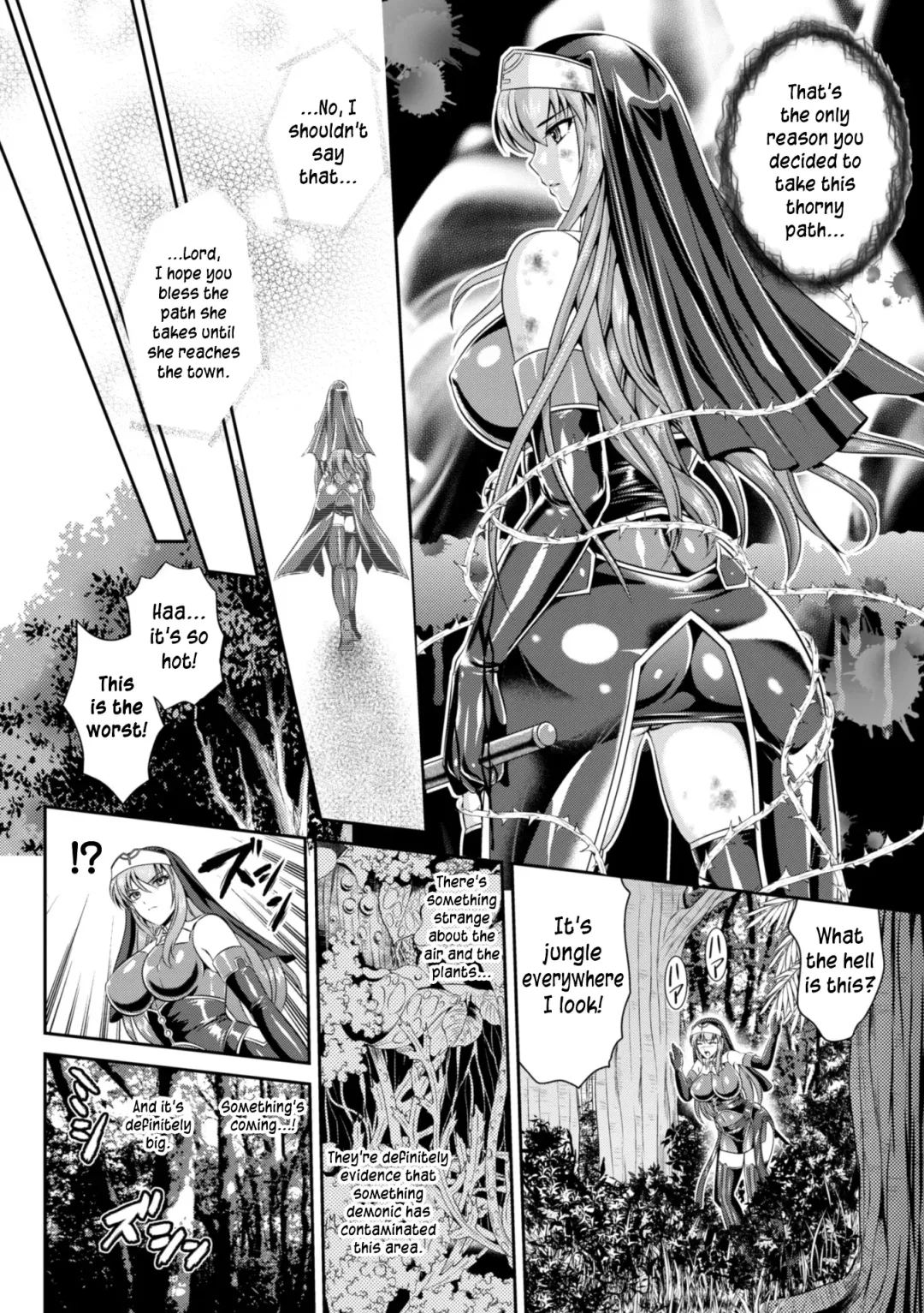 [Kusunoki Rin - Rindou] Nengoku no Liese Inzai no Shukumei | Liese's destiny: Punishment Of Lust On The Slime Prison Ch. 1-4 Fhentai.net - Page 15