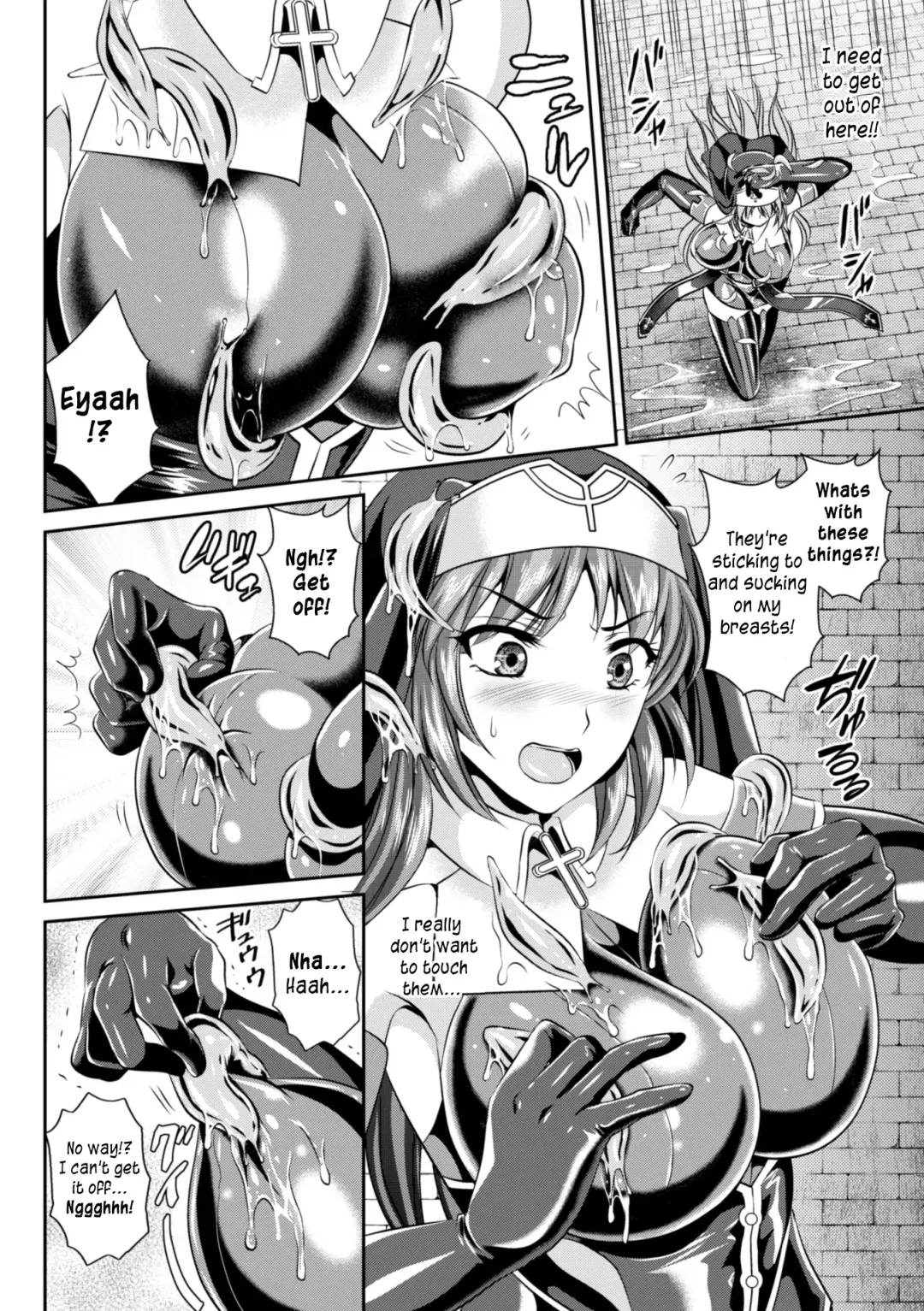 [Kusunoki Rin - Rindou] Nengoku no Liese Inzai no Shukumei | Liese's destiny: Punishment Of Lust On The Slime Prison Ch. 1-4 Fhentai.net - Page 61