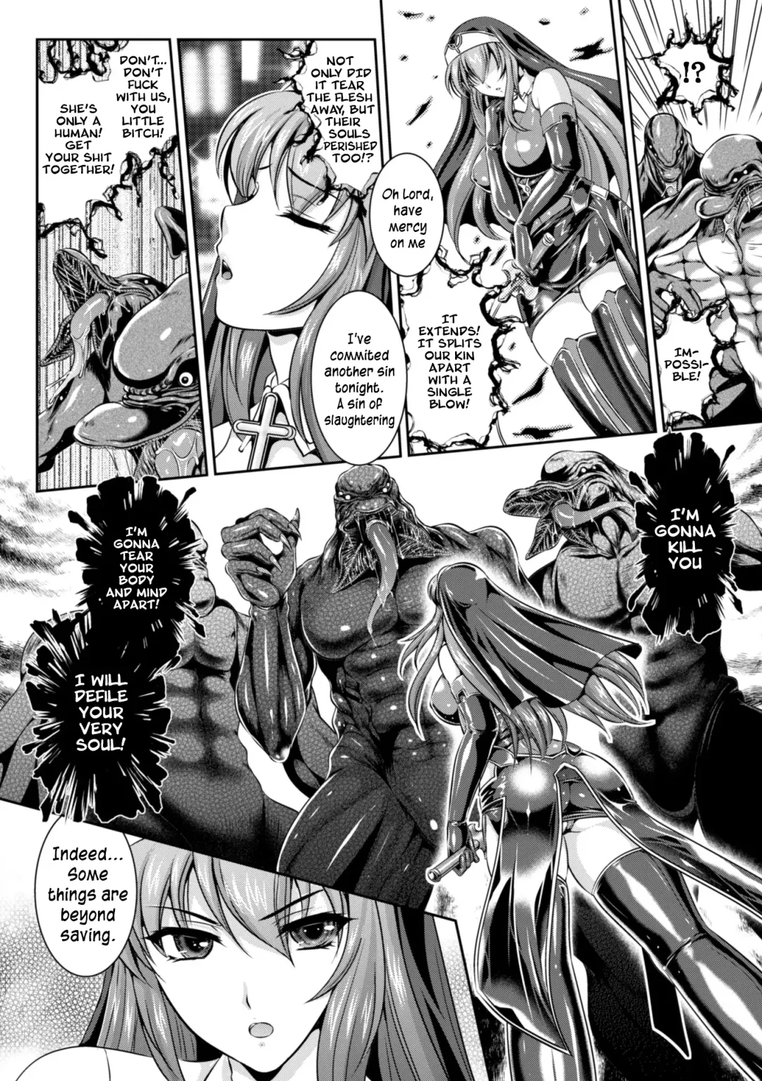 [Kusunoki Rin - Rindou] Nengoku no Liese Inzai no Shukumei | Liese's destiny: Punishment Of Lust On The Slime Prison Ch. 1-4 Fhentai.net - Page 9