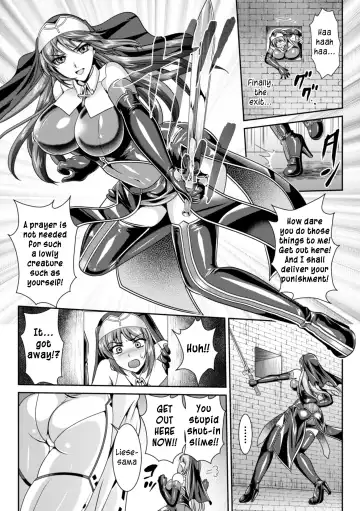 [Kusunoki Rin - Rindou] Nengoku no Liese Inzai no Shukumei | Liese's destiny: Punishment Of Lust On The Slime Prison Ch. 1-4 Fhentai.net - Page 76