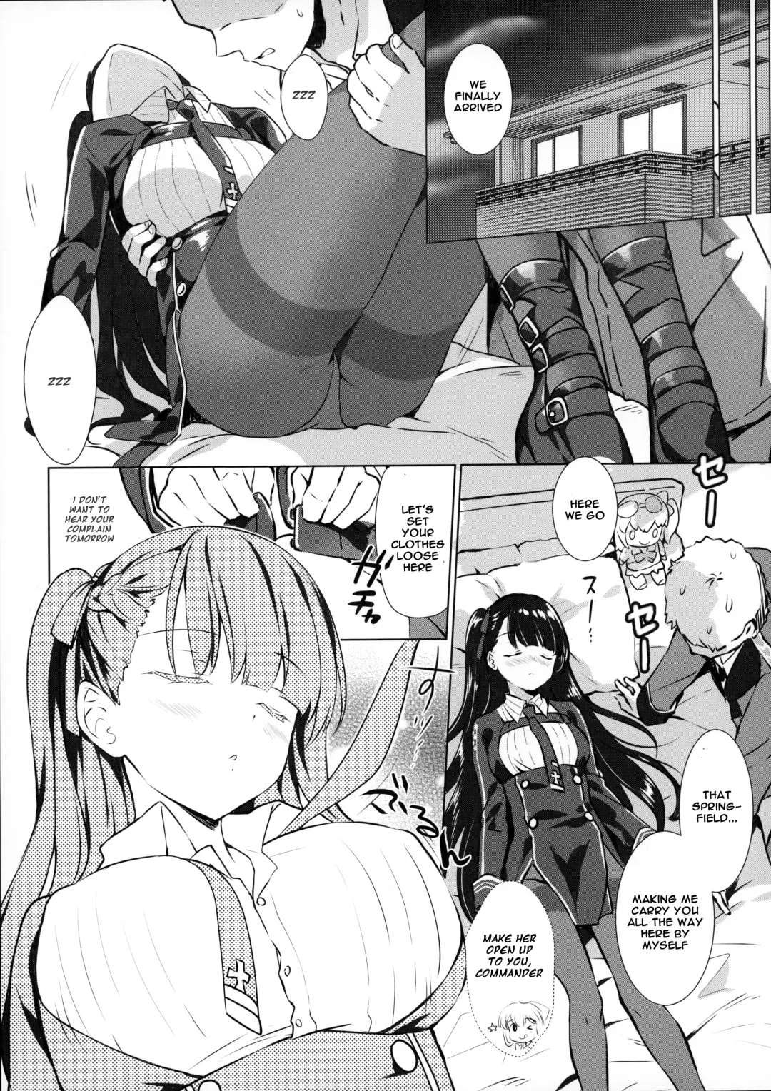 [Rei] Sunao na Kanojo to Hetare Shikikan | The Honest WA-chan and The Cowardly Commander Fhentai - Page 4