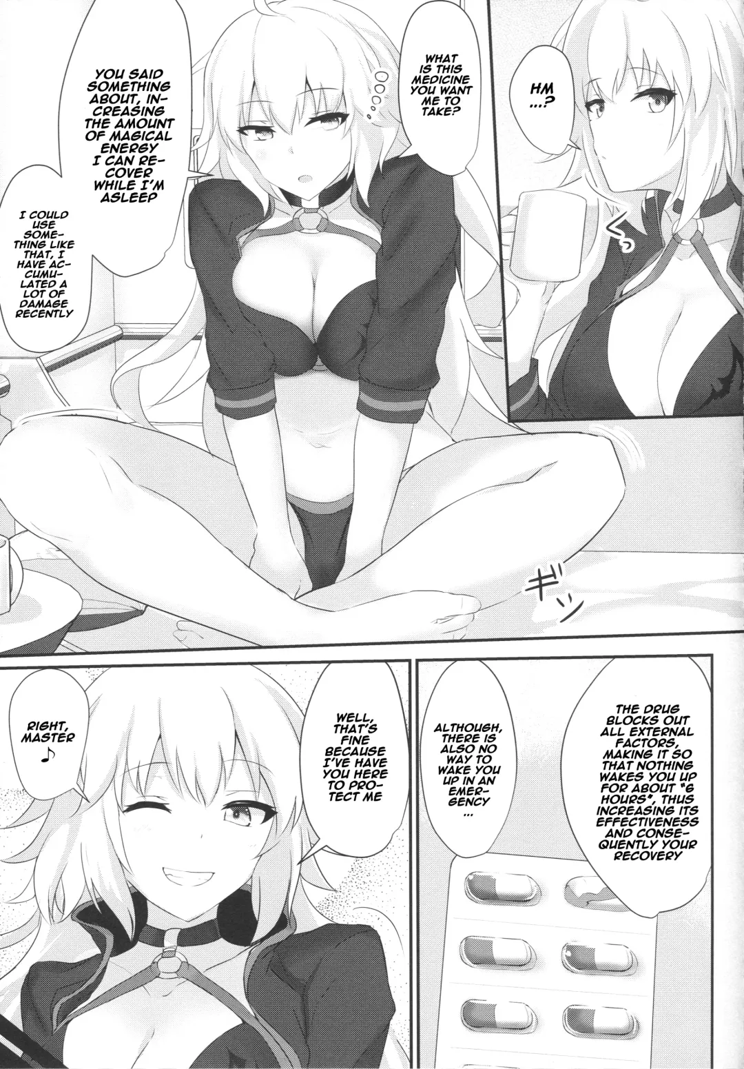 [Poshi] Chaldea Suikan Kiroku 1 Jeanne Alter Hen Fhentai - Page 3