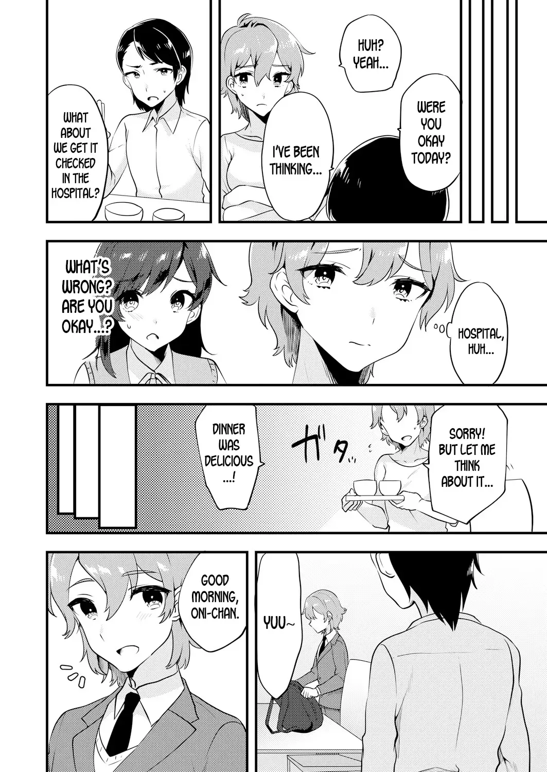 [Sorano Suzume] Nyotaika Kyoudai ~Kyoudai de Oppai no Yawarakasa ga Chigau tte Honto!?~ Fhentai - Page 39