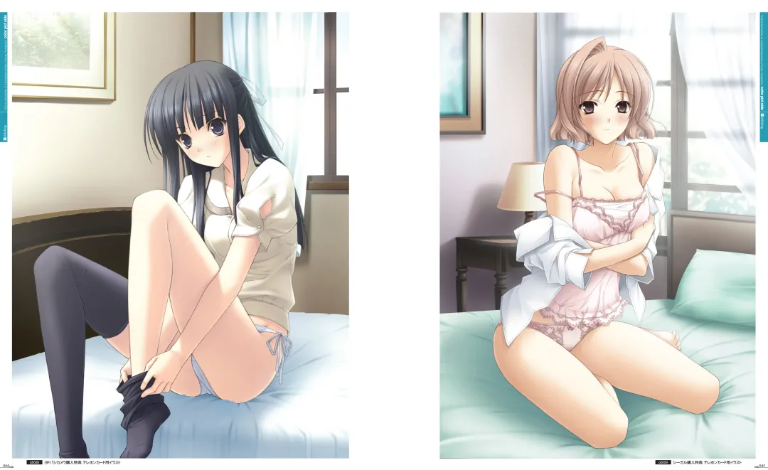 [Hashimoto Takashi - Suzuhira Hiro] Yosuga no Sora VISUAL FANBOOK Fhentai.net - Page 27