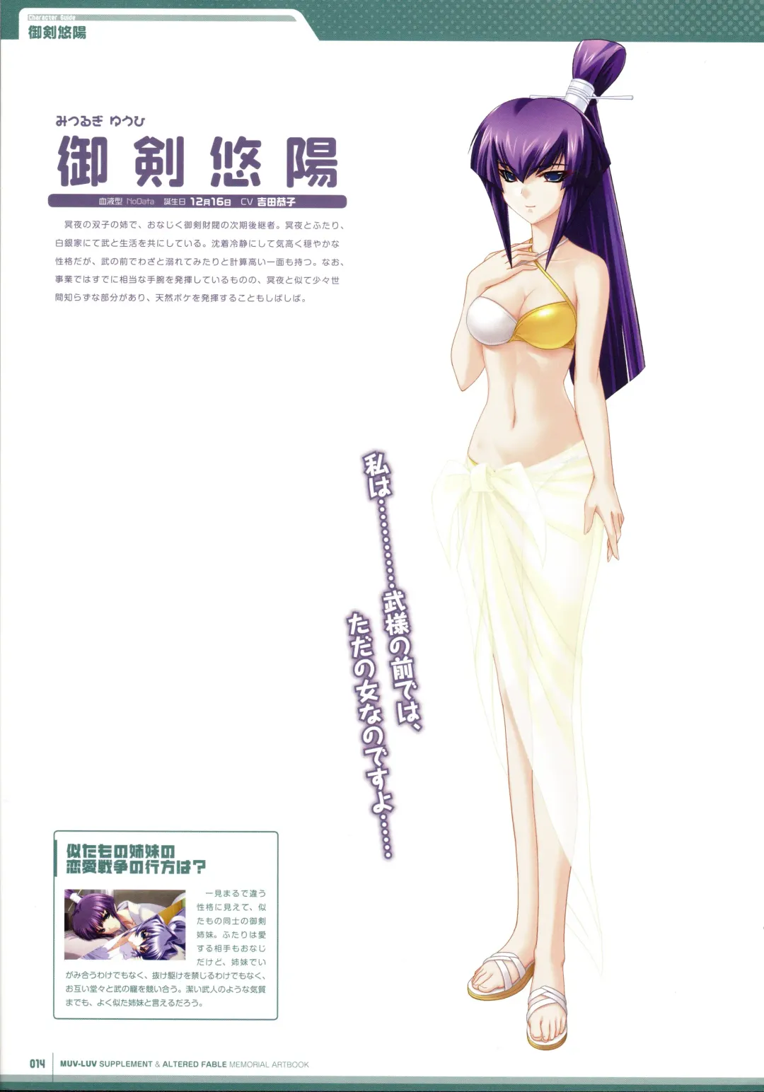 [Bou] Muv-Luv Supplement & Altered Fable Memorial Art Book Fhentai - Page 16