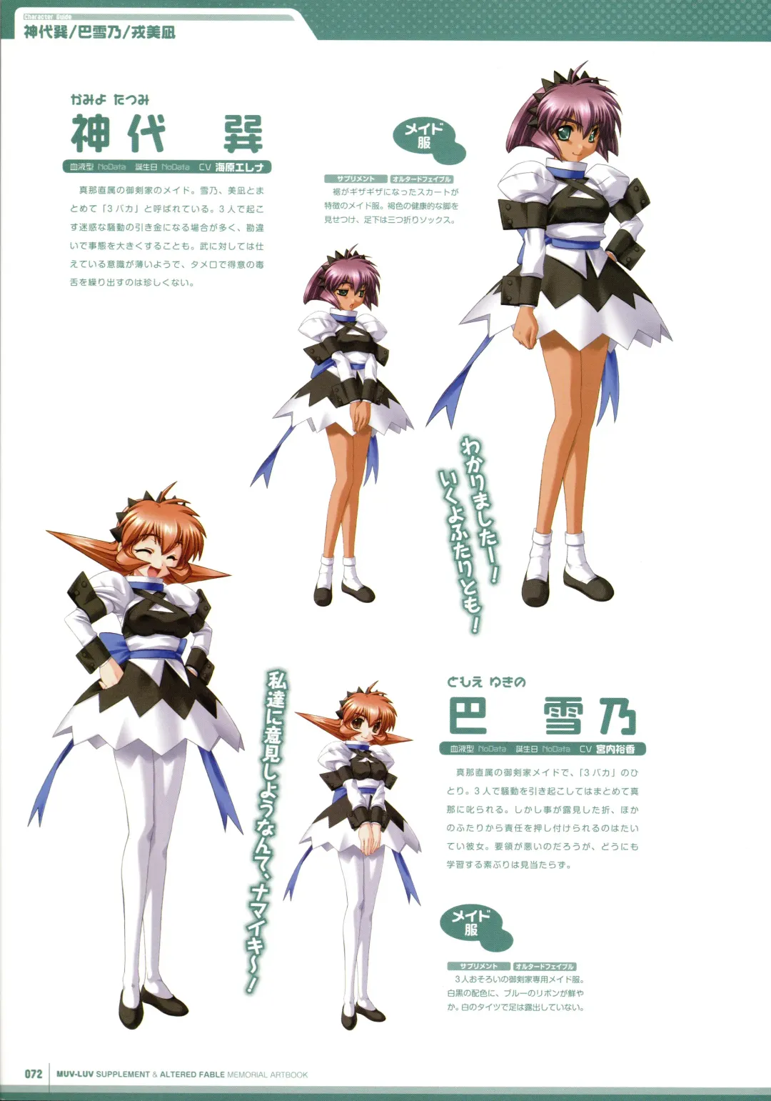 [Bou] Muv-Luv Supplement & Altered Fable Memorial Art Book Fhentai - Page 74