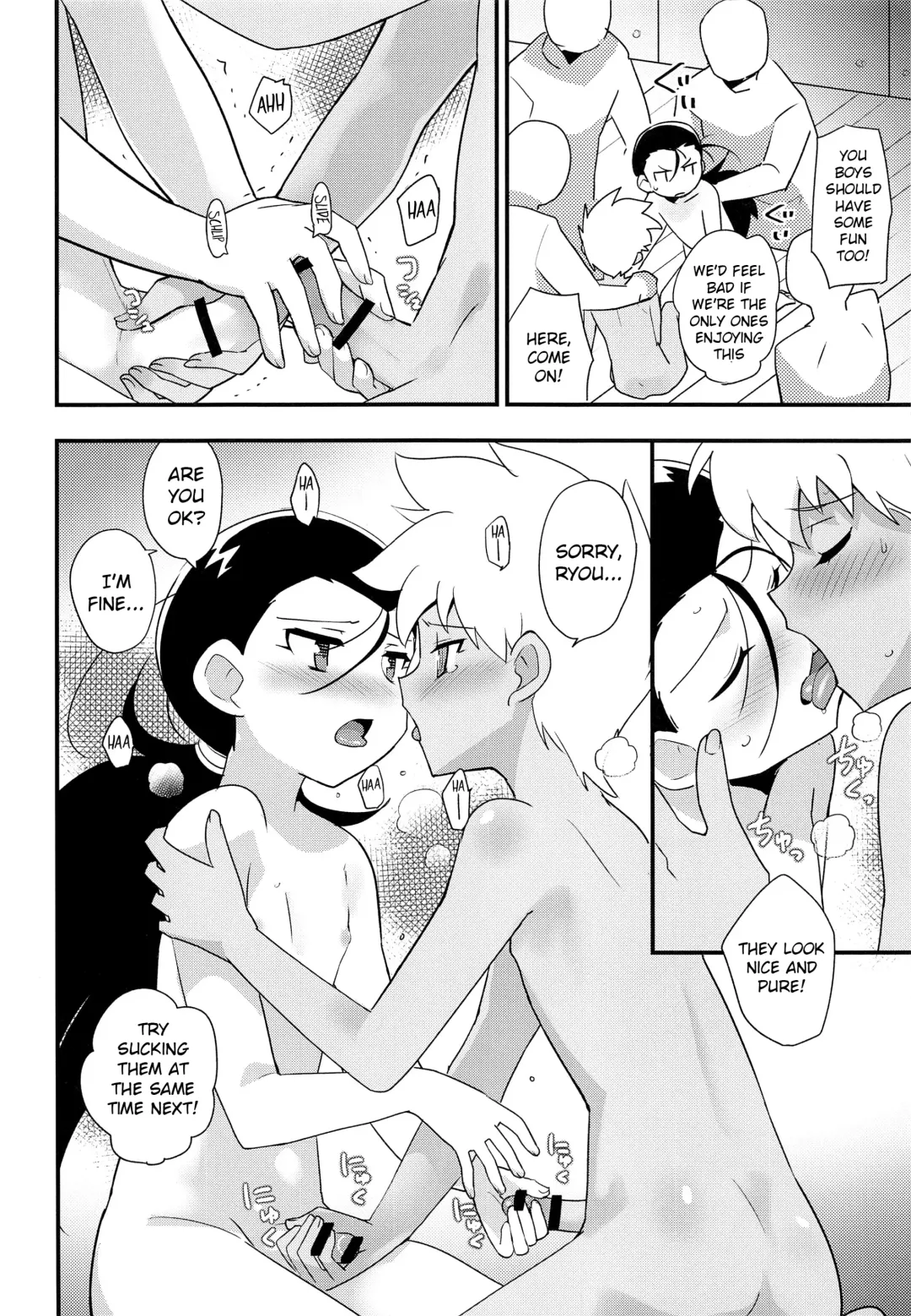 [Kamaboko Red] Yasei no Otokonoko ga Arawareta! | Wild Boys Appeared! Fhentai - Page 25