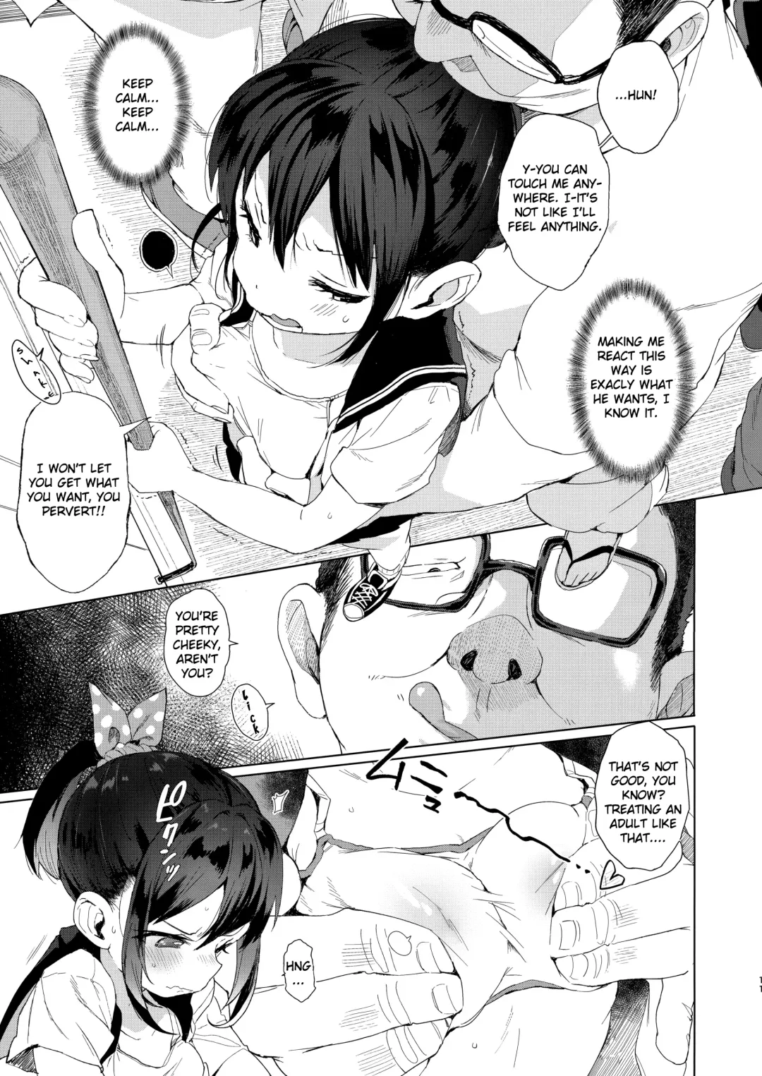 [Kuromotokun] JC Chikan de Seikyouiku + Kaijou Gentei Omakebon | Molesting a grade schooler for sex education Fhentai - Page 9