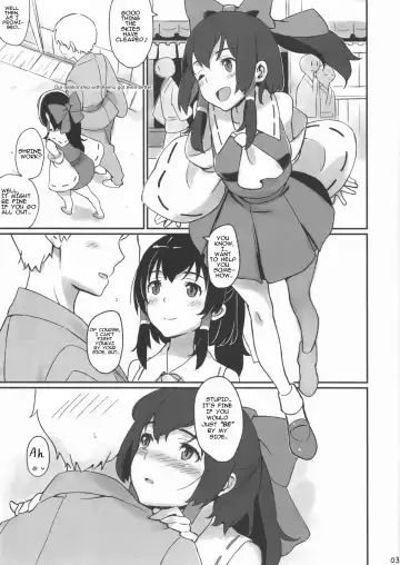 [Hasegawa Keita] Reimu to Sorya Mou Nakayoku Natta Fhentai.net - Page 2