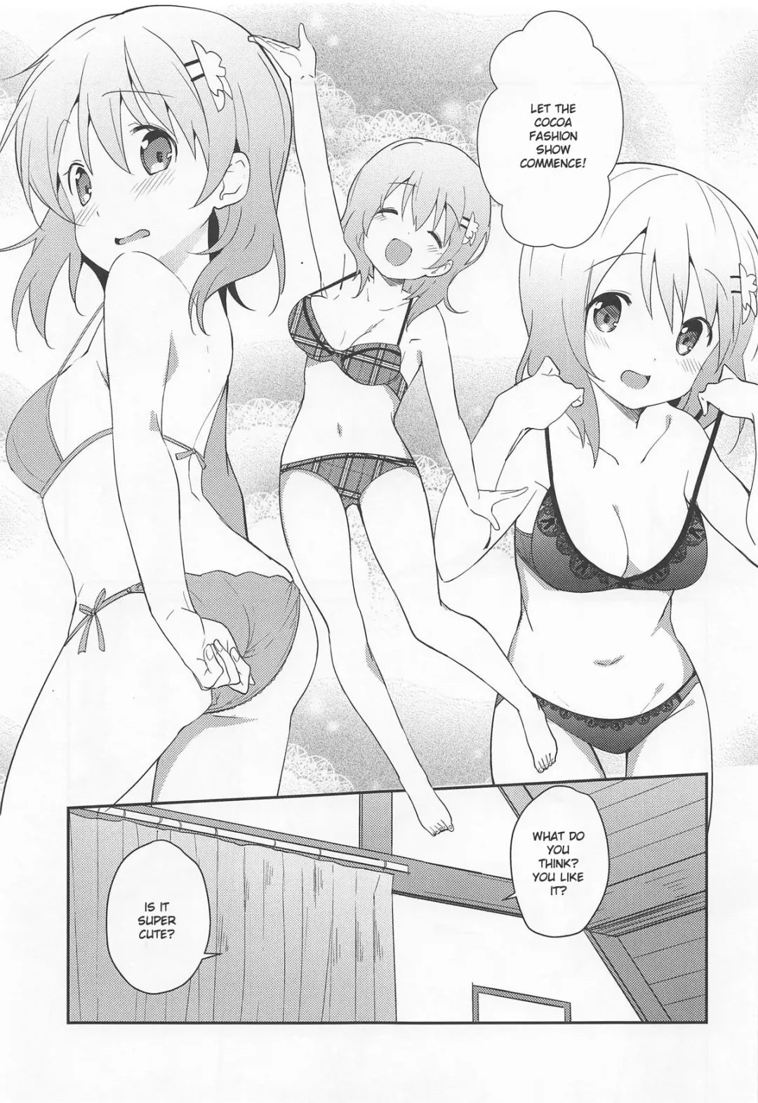 [Sekine Hajime] Gochuumon wa Kokoa to Shitagi desu ka? - is the order a cocoa and? Fhentai - Page 8