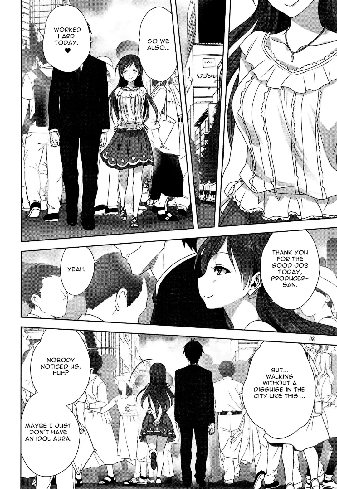 [Mitarashi Kousei] Minami to P no Oshigoto Fhentai - Page 7