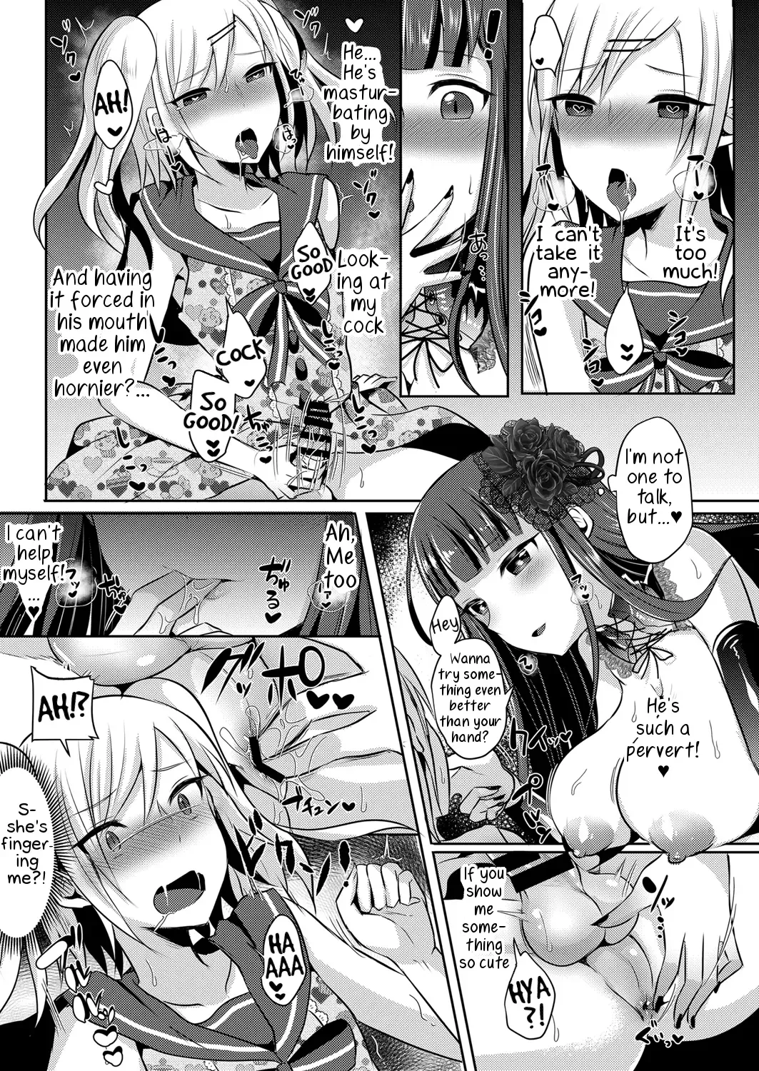 [Runrun] Boku ga Hitomebore Shita Gothic Onee-san wa Futanari datta Ken Fhentai - Page 14