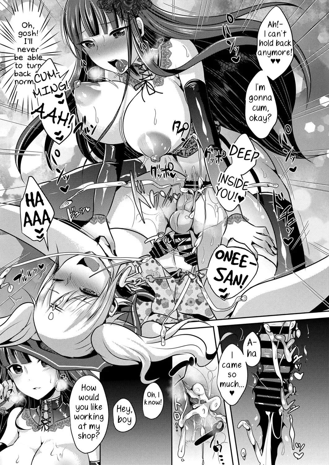 [Runrun] Boku ga Hitomebore Shita Gothic Onee-san wa Futanari datta Ken Fhentai - Page 18