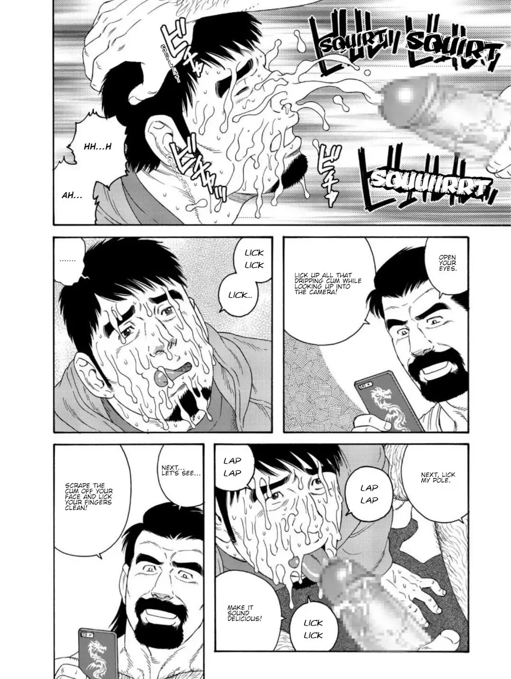 [Tagame Gengoroh] Dachi no Oyaji ni Mesu ni Sarete Chuuhen | My Best Friend's Dad Made Me a Bitch Ch.2 Fhentai.net - Page 8