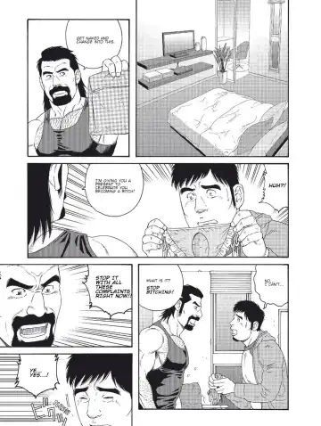 [Tagame Gengoroh] Dachi no Oyaji ni Mesu ni Sarete Kanketsuhen | My Best Friend's Dad Made Me a Bitch Ch.4 Fhentai.net - Page 3