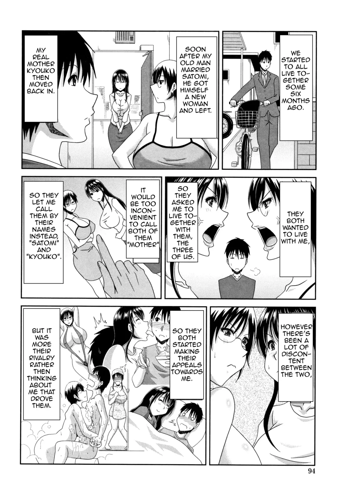 [Kai Hiroyuki] WHaha to Ore no Kazoku Seikatsu | My Family Life with My Two Mothers Fhentai.net - Page 6