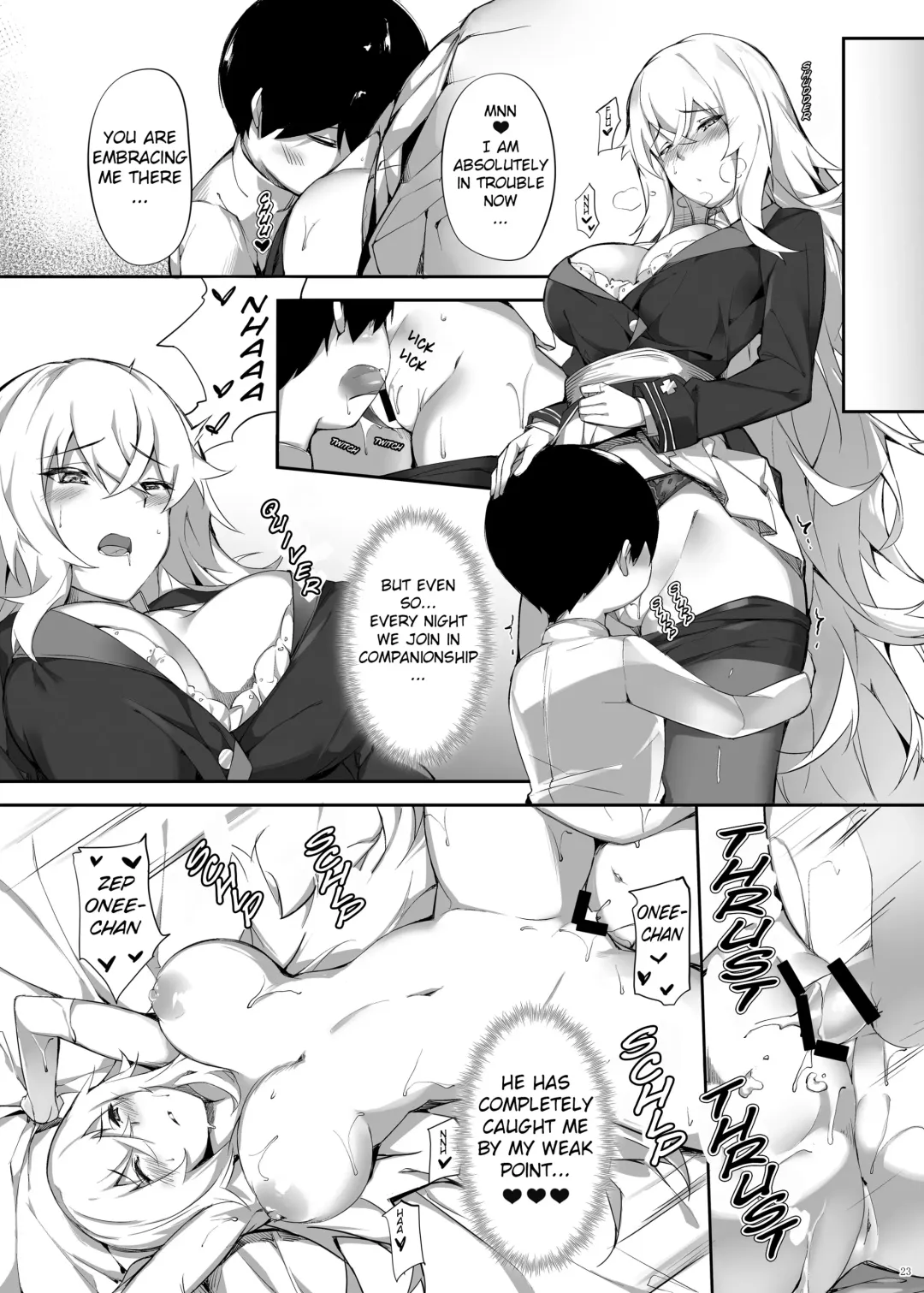 [Naha 78] Zeppelin no Shota Aiyoku Hogo | Zeppelin's Lewd Shota Babysitting Fhentai - Page 23