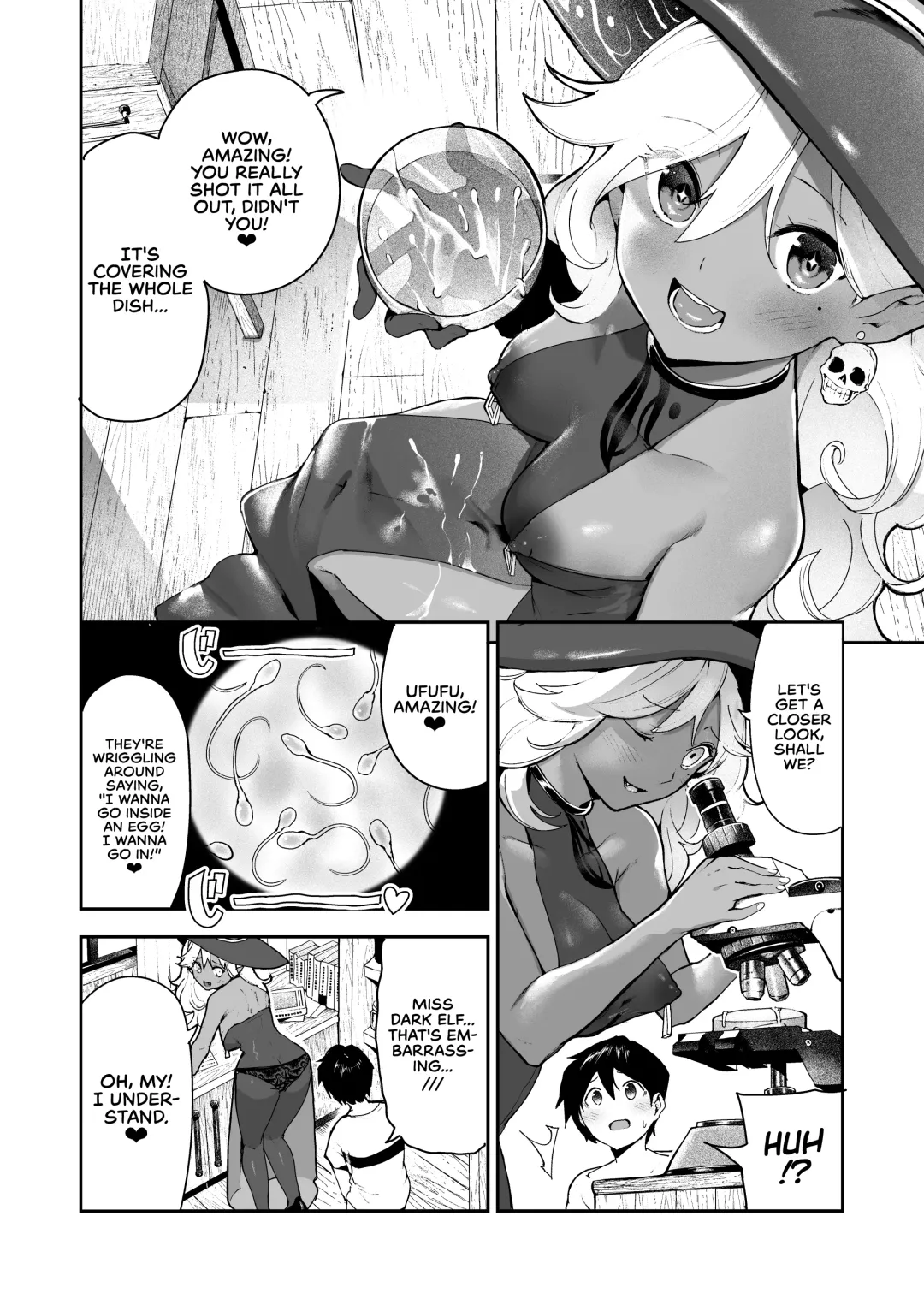 [Itsutsuse] Dark Elf no Ninkatsu Schale | A Dark Elf's Pregnancy Petri Dish Fhentai - Page 5