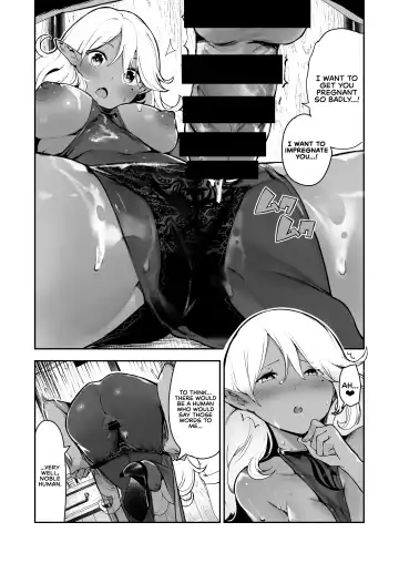 [Itsutsuse] Dark Elf no Ninkatsu Schale | A Dark Elf's Pregnancy Petri Dish Fhentai - Page 15